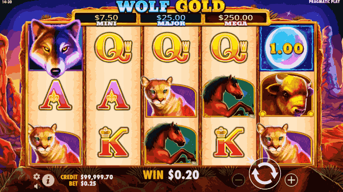 Wolf Gold jugar en casinos en línea