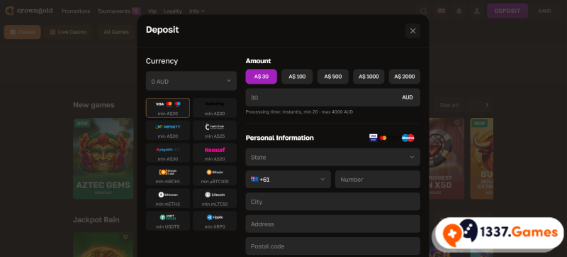 Deposit with Neosurf in online casinos