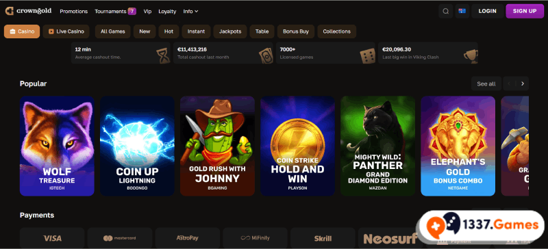 CrownGold Screenshot