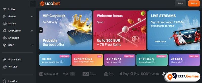 Ucobet Screenshot