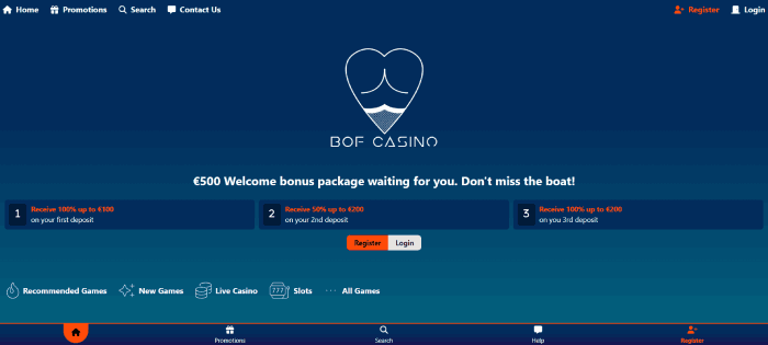 BOF Casino Beste no account casino
