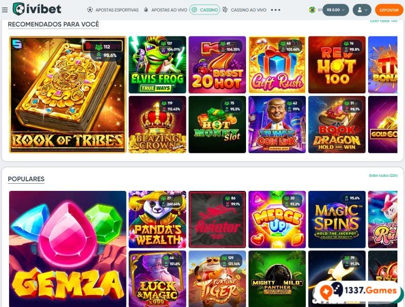 Ivibet Cassino Brasil Jogos crypto sin kyc