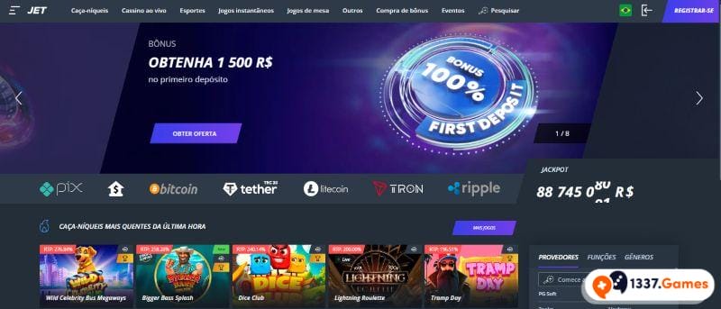 JetCasino Screenshot