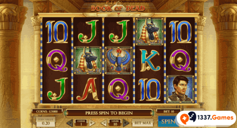 Book of Dead Online Casino Auto Spinns