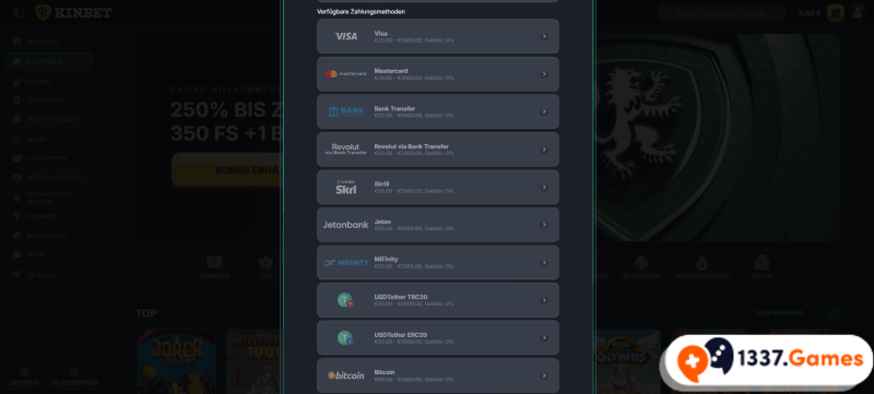 Willkommensbonus im Online Casino auszahlen