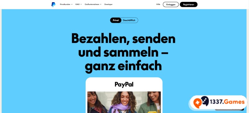 PayPal-Konto für Casinos ohne OASIS anlegen