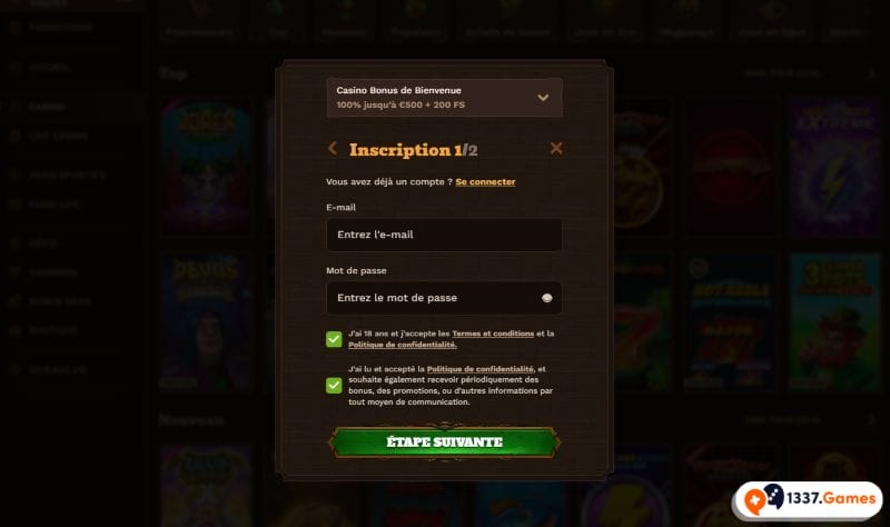 FatPirate casino en ligne sans verification FR inscription