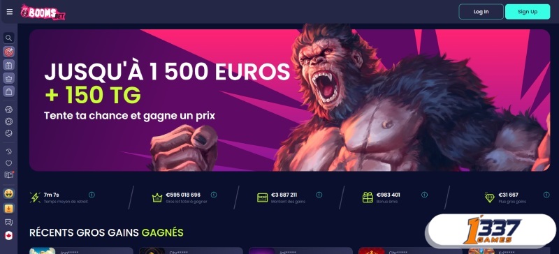Boomsbet Screenshot