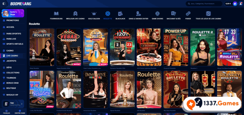 Jouer Ă la roulette en ligne sur sites de casino.