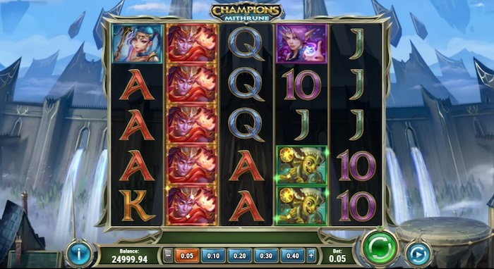 champions of mithrune φρουτάκια