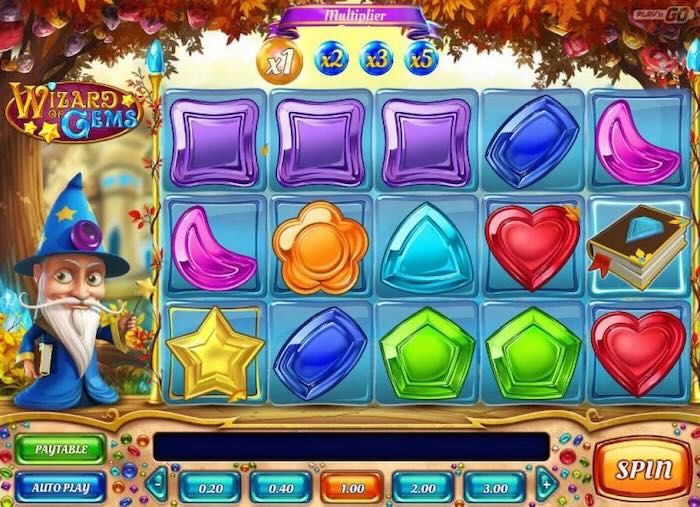 Wizard of Gems φρουτάκια