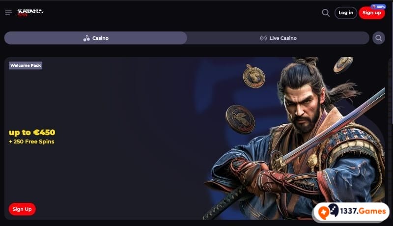 KatanaSpin Screenshot