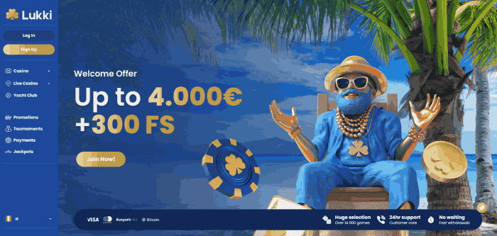 Lukki: Top Fast Payout Casino for Irish Players