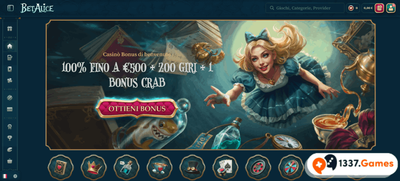 BetAlice Screenshot