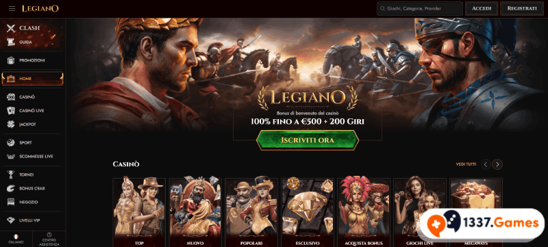 Legiano Screenshot