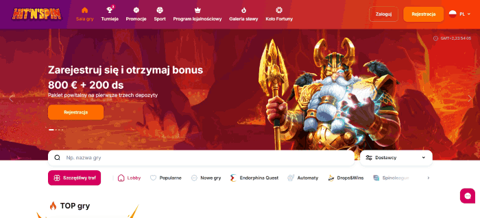Hit n Spin: Najlepiej płatne kasyno dla slotów online