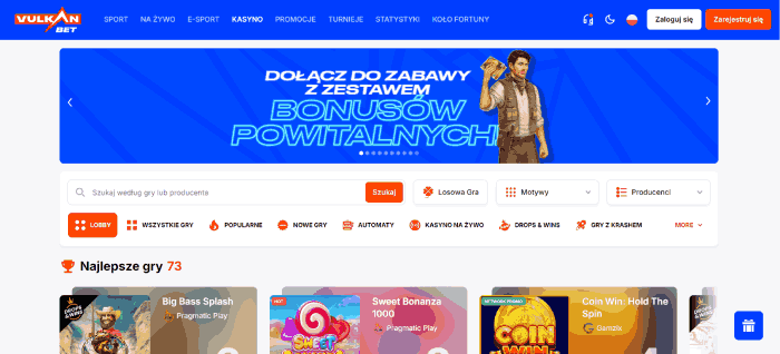 VulkanBet: Najlepiej płacące kasyno internetowe