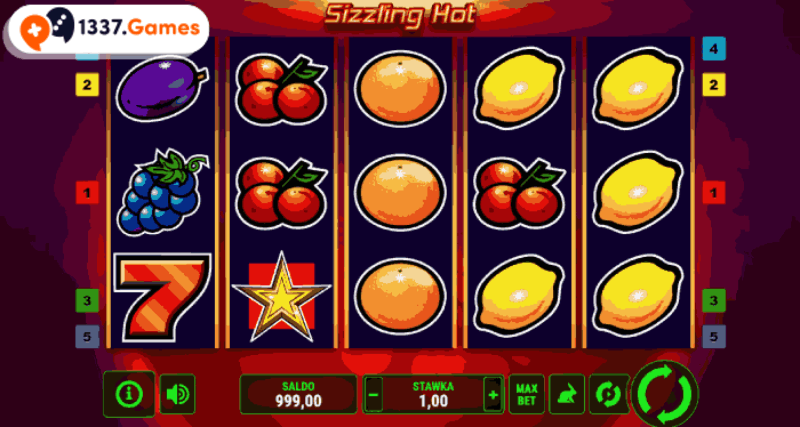 Sizzling Hot - gra w kasynach online