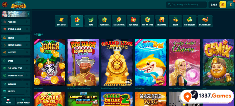 Gry kasynowe online z bonusem bez depozytu