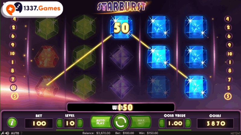 Starbust - gra w kasynach online