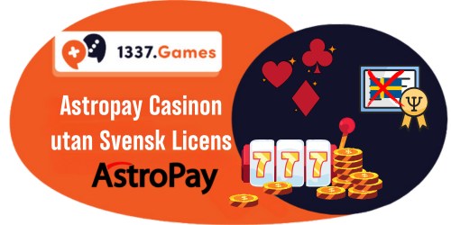 Bästa AstroPay Casino Utan Svensk Licens 2026