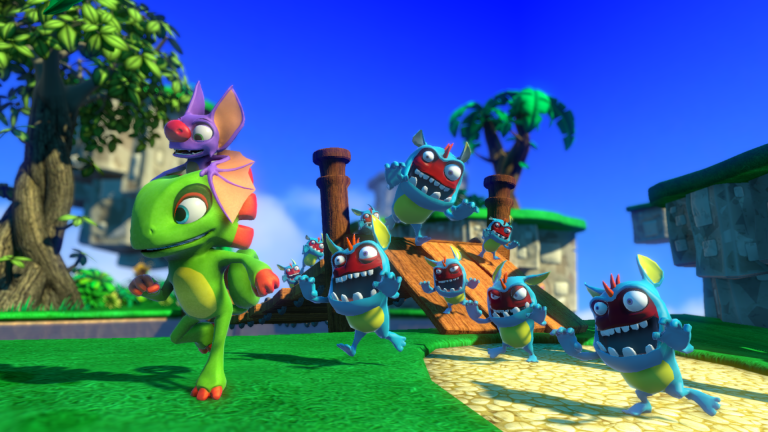 Vereiste geheugen voor Yooka-Laylee is verrassend weinig