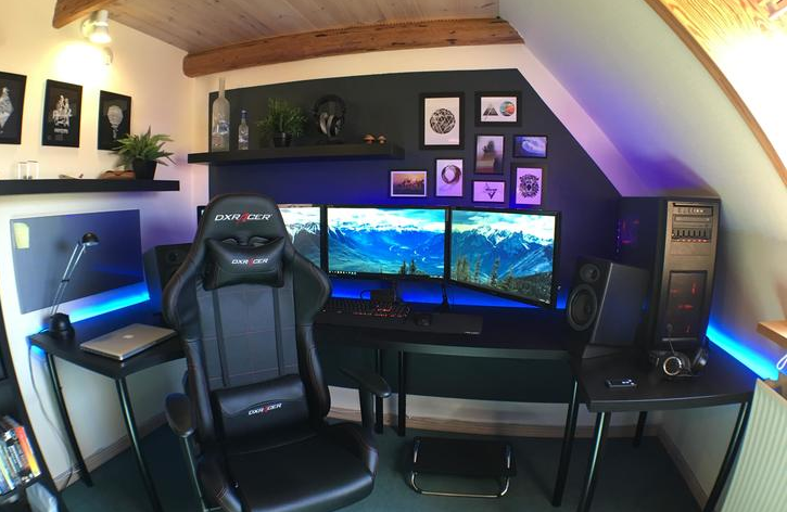 16 waanzinnige gaming setups die je stikjaloers zullen maken