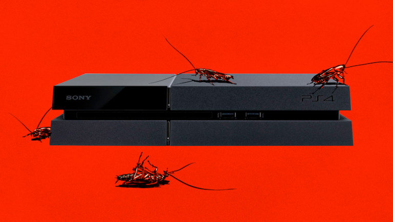 Dit is waarom kakkerlakken dol zijn op PS4-consoles