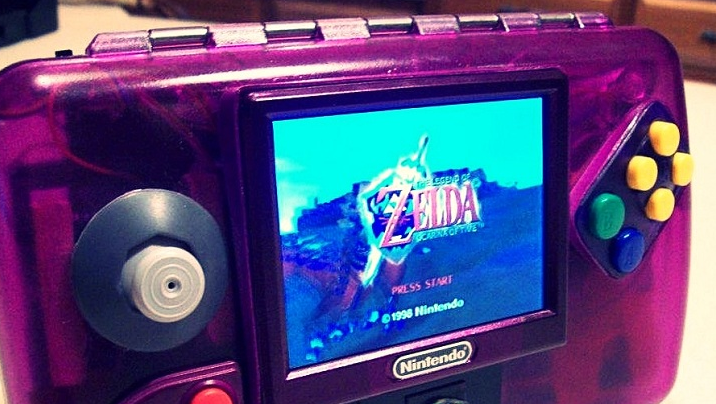 Deze Nintendo 64-handheld is een natte droom voor elke nostalgische gamer