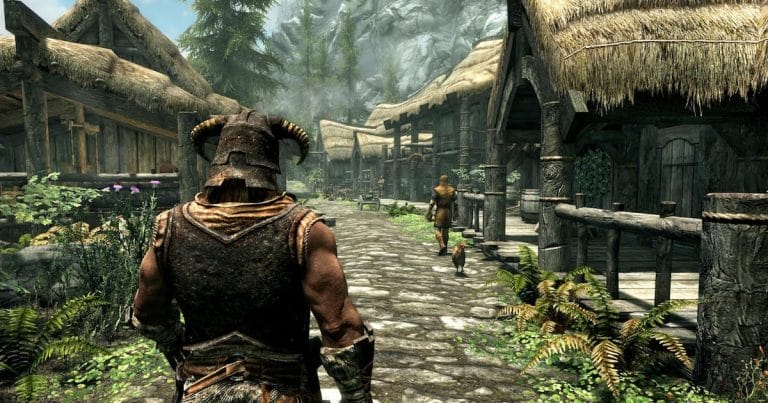 Zie vijf minuten aan nieuwe Skyrim gameplay op de Nintendo Switch