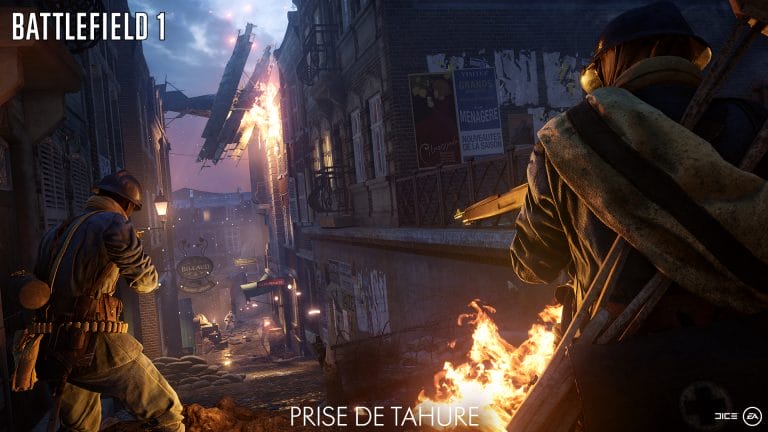 Battlefield 1 wordt vandaag voorzien van een nieuwe map genaamd Prise de Tahure
