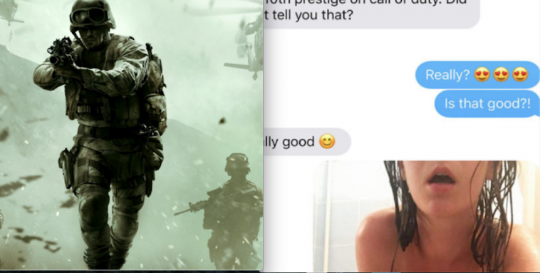 Gamer toont hoe je naaktfoto’s van een bloedhete dame krijgt door op te scheppen met je Call of Duty-statistieken