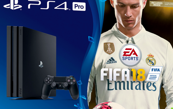 Sony komt met ultieme FIFA 18 + PlayStation 4 Pro-bundels