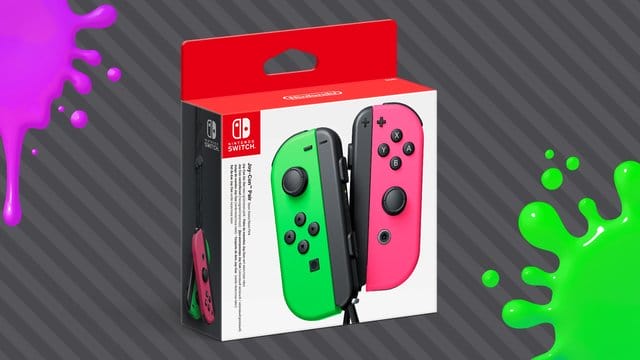 Neongroene en neonroze Joy-Cons van Splatoon 2 verschijnen binnenkort