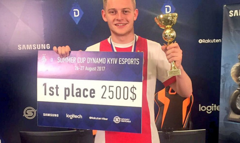 Dani Hagebeuk de beste bij de FIFA Summer Cup in Kiev!