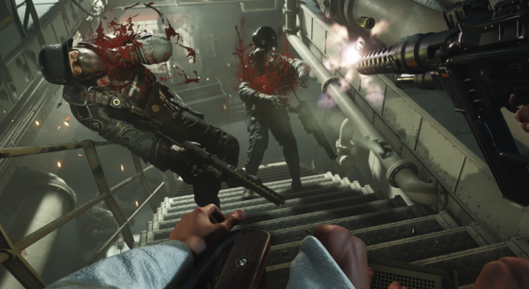 Heerlijk nazi’s afslachten in waanzinnige launchtrailer van Wolfenstein II: The New Colossus