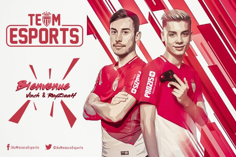 AS Monaco introduceert compleet eSports team: 2 eSporters + Coach