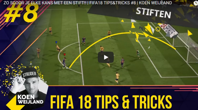 FIFA 18 Tips&Tricks: Scoor elke kans met een stift! (+Video)