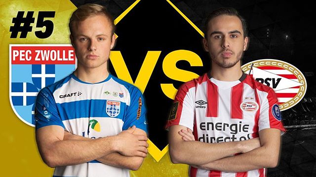 E-Divisie speelronde #5 (3/3): Drie topwedstrijden! #UtrExc #PecPsv #RodAz (+Video’s)