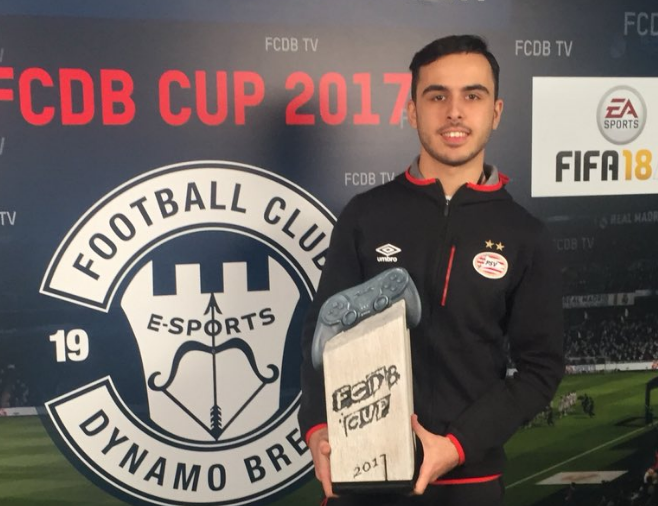 PSV eSporter Ali Riza Aygün wint de FCDB Cup’17 in Minsk