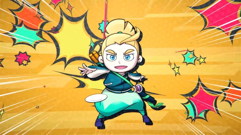 Heerlijke sushi maken als ninja in de game Sushi Striker voor de Nintendo Switch