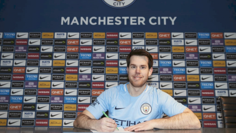 Manchester City contracteert Wereldkampioen Wollin