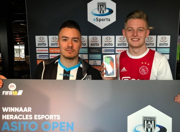 Dani Hagebeuk wint Heracles eSports Asito Open