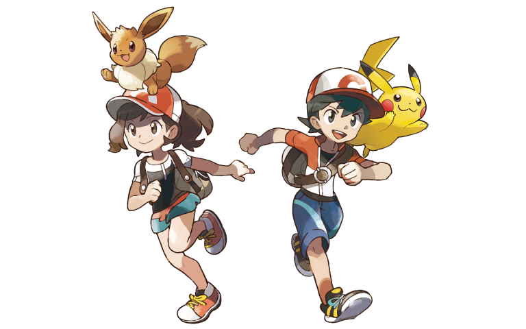 Nieuwe clips van Pokémon Let’s GO! Pikachu tonen companions die je volgen