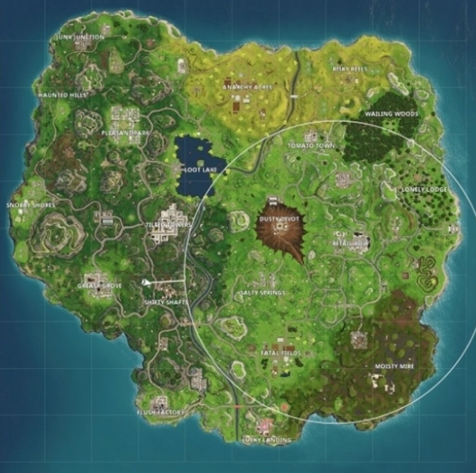 Nieuwe Map Fortnite Seizoen 4 bekend!
