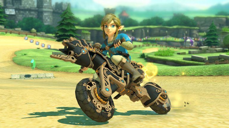 Mario Kart 8: Deluxe heeft uit het niets een gratis Zelda: Breath of the Wild update gekregen