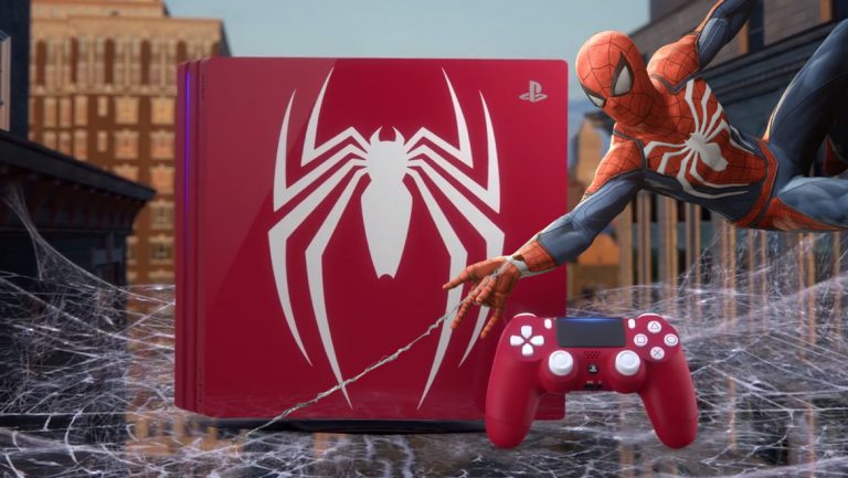 Limited Edition Spider-Man PlayStation 4 Pro ziet er waanzinnig uit