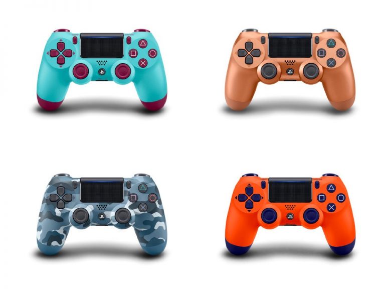 Sony kondigt vier nieuwe kleuren aan voor de DualShock 4 controller