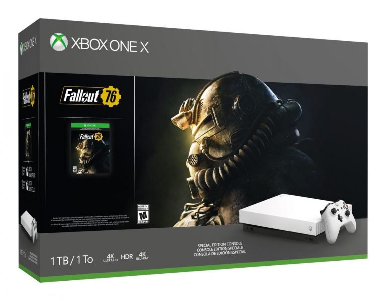Microsoft kondigt een witte Xbox One X Fallout 76-bundel en een witte Elite controller aan