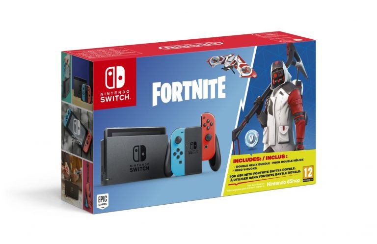Nintendo en Epic Games kondigen een Fortnite Nintendo Switch-bundel aan